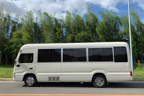 Old 2020 Toyota Coaster 29 Seater