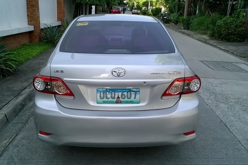 2nd Hand 2013 Toyota Corolla Altis 1.6 E MT