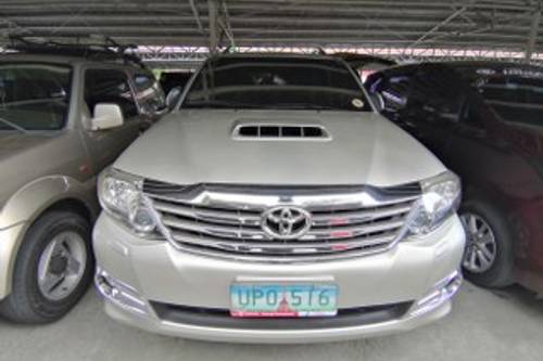 Second hand 2013 Toyota Fortuner Dsl AT 4x2 2.5 G 