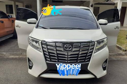 Second hand 2018 Toyota Alphard 3.5 Gas AT 