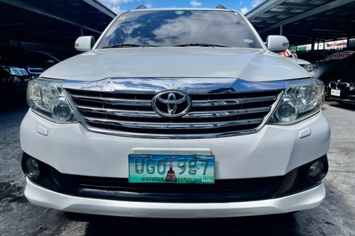 Used 2012 Toyota Fortuner Dsl AT 4x2 2.5 G