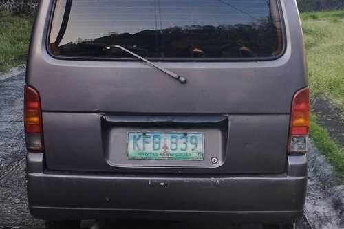 Old 2009 Suzuki Carry Utility Van 1.5L