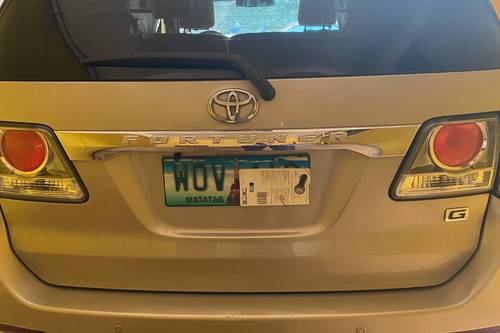 Used 2014 Toyota Fortuner 2.4 G Diesel 4x2 AT