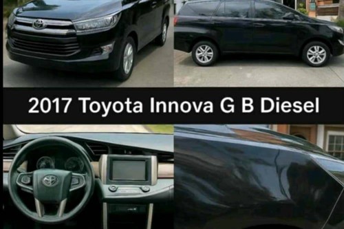 Old 2017 Toyota Innova 2.8L G AT