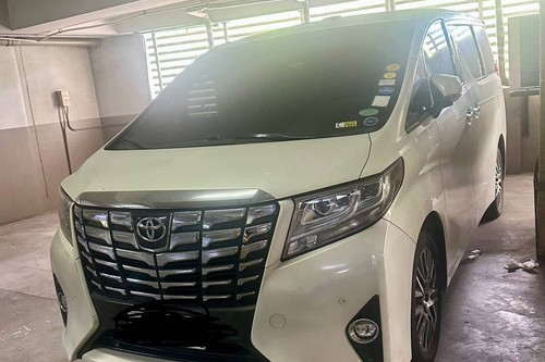 Second hand 2017 Toyota Alphard 3.5 Gas AT 