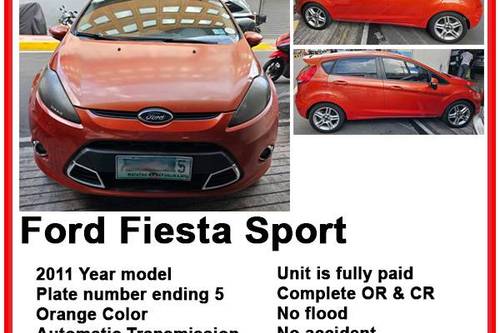 Used 2011 Ford Fiesta Hatchback