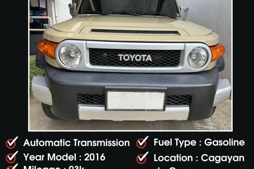 Second hand 2016 Toyota FJ Cruiser 4.0L V6 