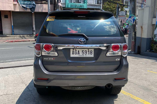 2nd Hand 2015 Toyota Fortuner Dsl AT 4x2 2.5 V