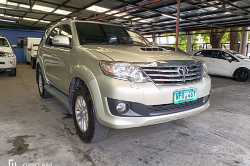 Used 2013 Toyota Fortuner Dsl AT 4x2 2.5 G