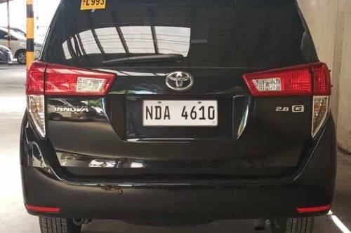 Second hand 2018 Toyota Innova 2.8L G AT 