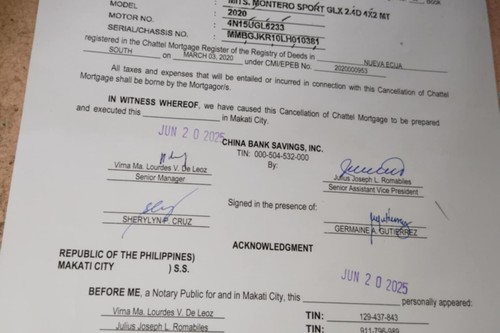 Used 2020 Mitsubishi Montero Sport GLX 2WD MT