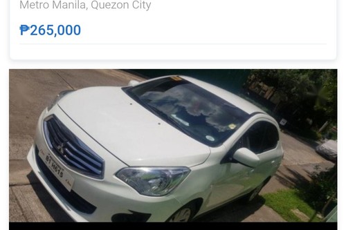 2nd Hand 2014 Mitsubishi Mirage G4 GLX MT