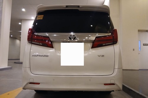 Old 2019 Toyota Alphard 3.5 Gas AT