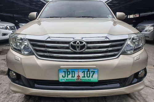 Used 2012 Toyota Fortuner Gas AT 4x2 2.7 G