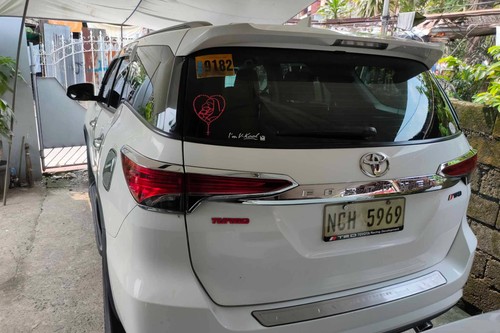 Second hand 2016 Toyota Fortuner 2.4L G AT 