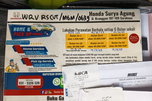 2023 Honda WRV RS bekas