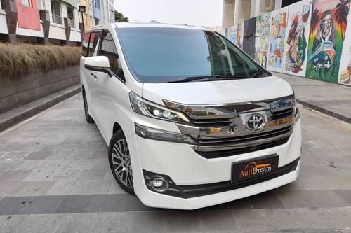 Used 2017 Toyota Vellfire  2.5 G