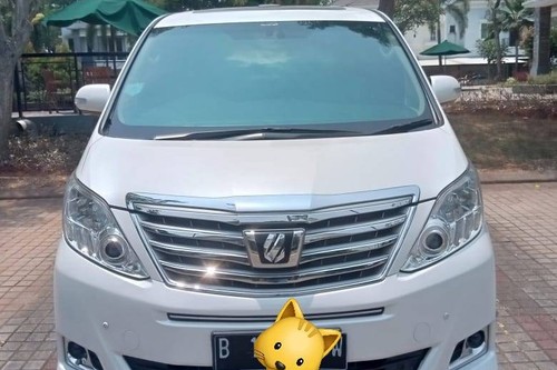 2012 Toyota Alphard  2.4 AT bekas