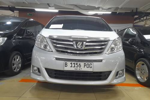 2012 Toyota Alphard  2.4 AT bekas