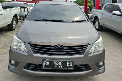 2013 Toyota Innova BENSIN G 2.0 MT bekas