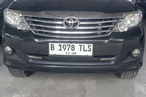 2013 Toyota Fortuner  2.5L G VNT TRD Diesel AT bekas