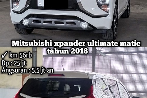 2018 Mitsubishi Xpander Ultimate CVT bekas