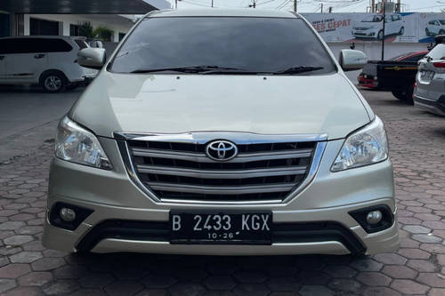 2014 Toyota Innova BENSIN G LUXURY 2.0 MT bekas