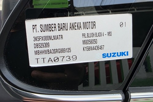 2025 Suzuki Baleno HB A/T tua