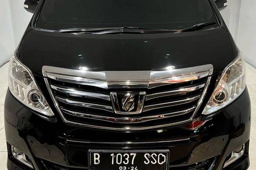 2012 Toyota Alphard  3.5 Q A/T bekas