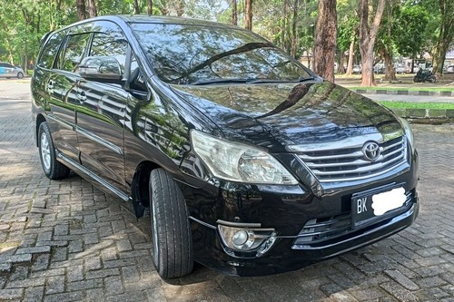 2012 Toyota Kijang Innova V Luxury M/T Gasoline bekas