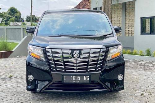 2017 Toyota Alphard 2.5L X CVT bekas