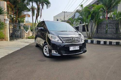 2012 Toyota Alphard Vellfire G 2.4L AT bekas