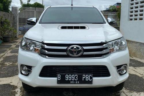 2017 Toyota Hilux Double Cabin G 2.5L MT bekas