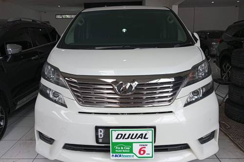 2010 Toyota Vellfire  2.4 Z AT bekas