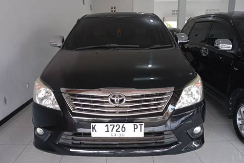 2013 Toyota Innova BENSIN G 2.0 AT bekas