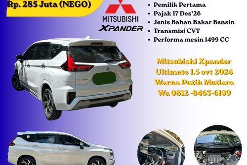 Dijual 2024 Mitsubishi Xpander Ultimate CVT bekas