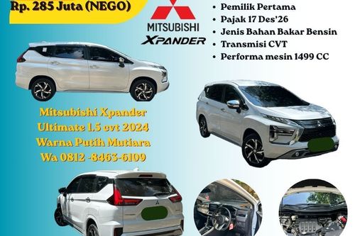 2024 Mitsubishi Xpander Ultimate CVT bekas