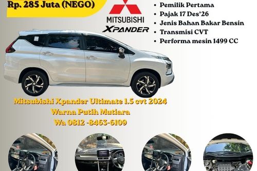 2024 Mitsubishi Xpander Ultimate CVT bekas