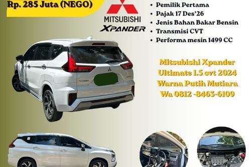 2024 Mitsubishi Xpander Ultimate CVT tua
