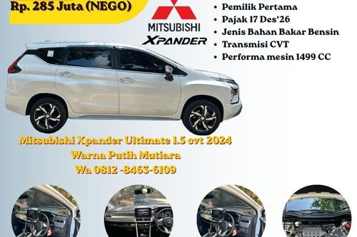 Dijual 2024 Mitsubishi Xpander Ultimate CVT bekas