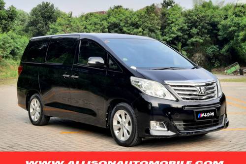 2012 Toyota Alphard  2.4 AT bekas