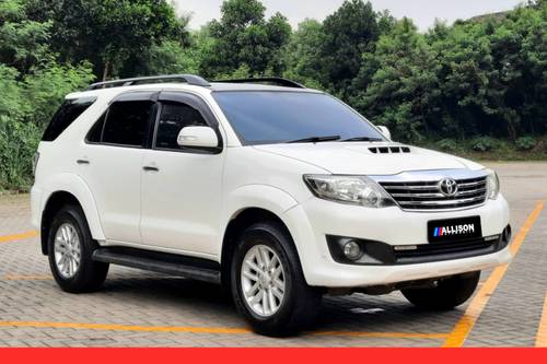 2012 Toyota Fortuner  2.5 G A/T bekas