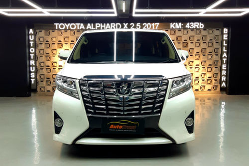2017 Toyota Alphard 2.5 X A/T tua