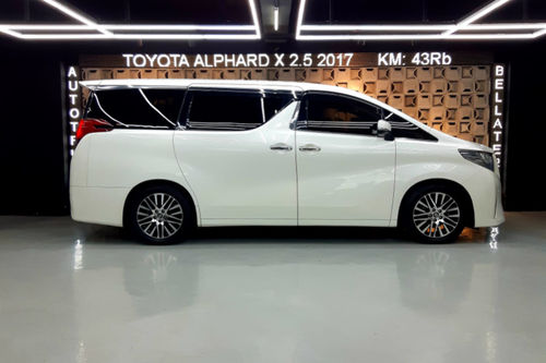 Dijual 2017 Toyota Alphard 2.5 X A/T bekas