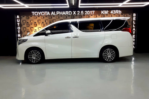 2017 Toyota Alphard 2.5 X A/T bekas