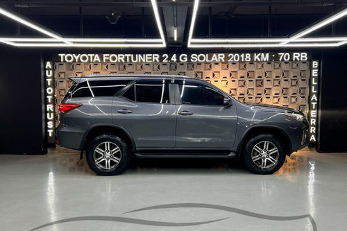 2018 Toyota Fortuner 2.4 G AT bekas