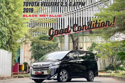 2019 Toyota Vellfire  2.5 G