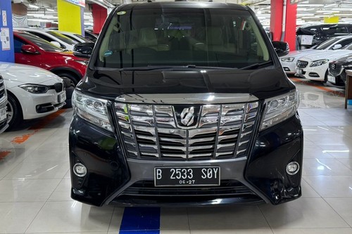 2017 Toyota Alphard  2.4 G bekas