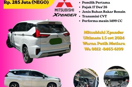 Used 2024 Mitsubishi Xpander Ultimate CVT