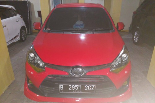 2017 Toyota Agya 1.2L GR Sport A/T bekas